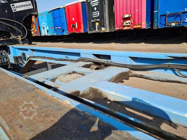 Zijlader HAMMAR 195D SIDELOADER 4 AXLE 2E TRAILER CONNECTION 36...