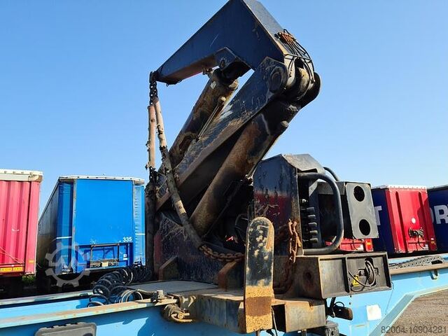 Zijlader HAMMAR 195D SIDELOADER 4 AXLE 2E TRAILER CONNECTION 36...