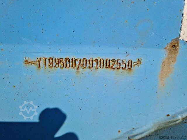 Zijlader HAMMAR 195D SIDELOADER 4 AXLE 2E TRAILER CONNECTION 36...