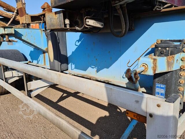 Zijlader HAMMAR 195D SIDELOADER 4 AXLE 2E TRAILER CONNECTION 36...