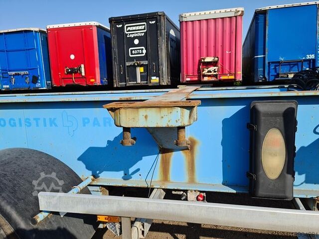 Zijlader HAMMAR 195D SIDELOADER 4 AXLE 2E TRAILER CONNECTION 36...