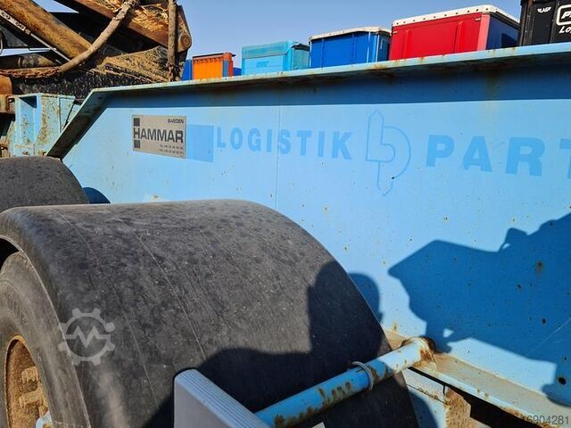 Sidelæsser HAMMAR 195D SIDELOADER 4 AXLE 2E TRAILER CONNECTION 36...