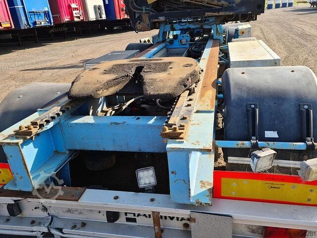 Sidelæsser HAMMAR 195D SIDELOADER 4 AXLE 2E TRAILER CONNECTION 36...