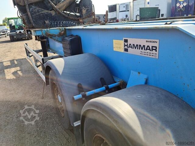 Sidelæsser HAMMAR 195D SIDELOADER 4 AXLE 2E TRAILER CONNECTION 36...