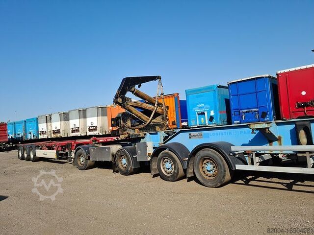 Sidelæsser HAMMAR 195D SIDELOADER 4 AXLE 2E TRAILER CONNECTION 36...