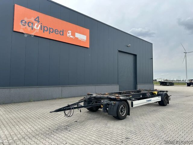 Plattformanhänger Krone N/A AZ18 MAXI / 2-axle drawbar trailer / BDF / ...