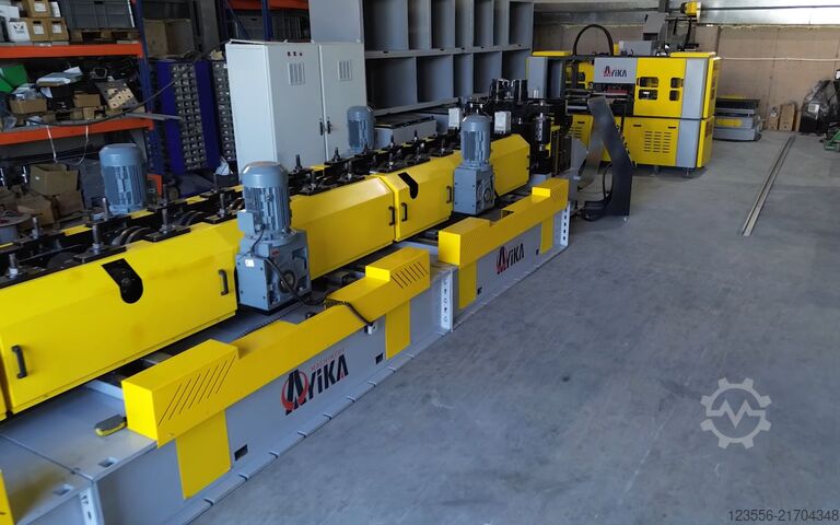 Línea de producción de perfiles en C para energía solar BOSPORAS MACHINERY | AYIKA SCP-Series