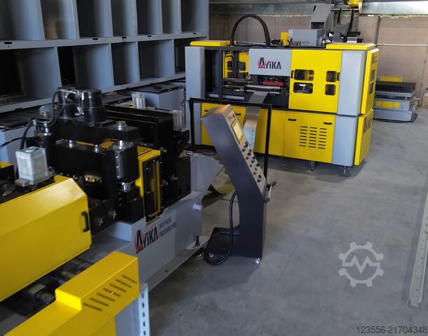 Línea de producción de perfiles en C para energía solar BOSPORAS MACHINERY | AYIKA SCP-Series