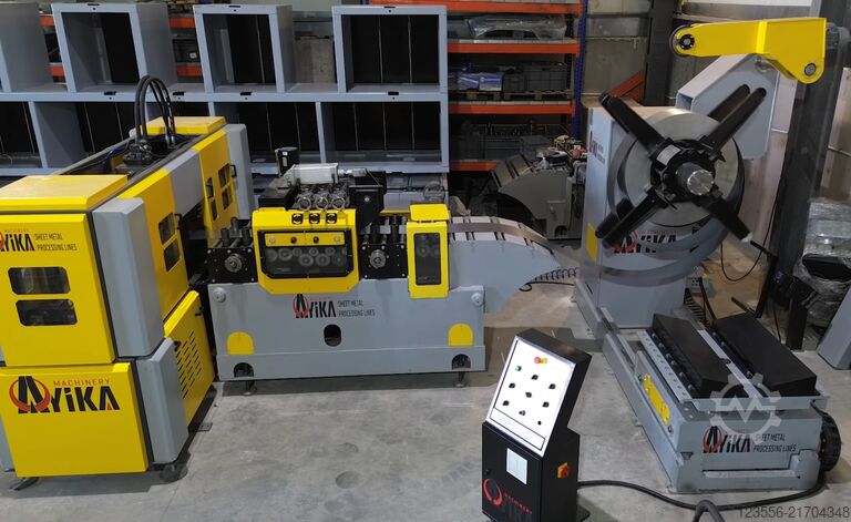 Línea de producción de perfiles en C para energía solar BOSPORAS MACHINERY | AYIKA SCP-Series