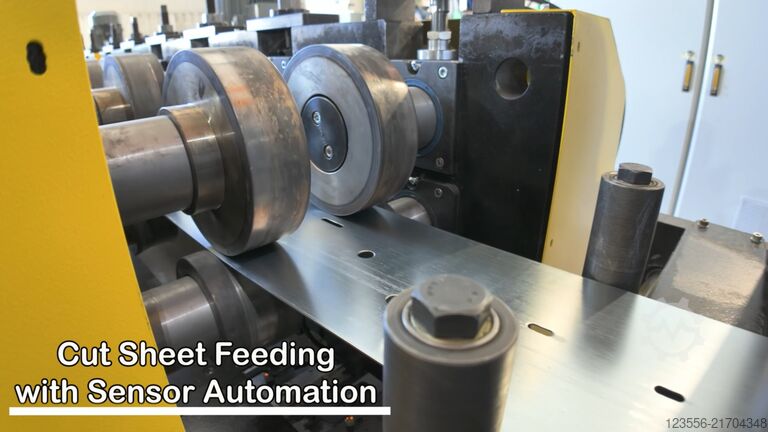 Línea de producción de perfiles en C para energía solar BOSPORAS MACHINERY | AYIKA SCP-Series