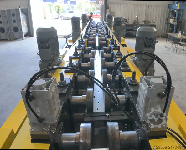 Línea de producción de perfiles en C para energía solar BOSPORAS MACHINERY | AYIKA SCP-Series