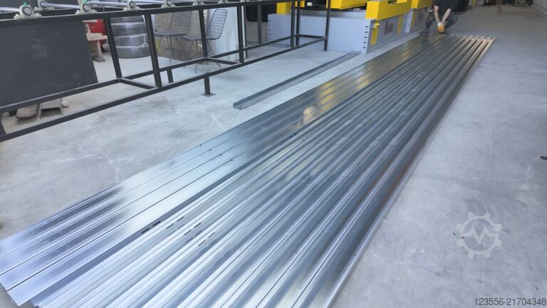 Línea de producción de perfiles en C para energía solar BOSPORAS MACHINERY | AYIKA SCP-Series