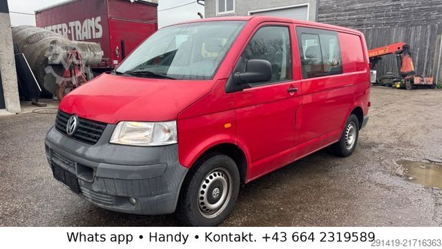 Dobozos furgon VOLKSWAGEN T5 2,5 Tdi 4x4 Allrad Doka kasten