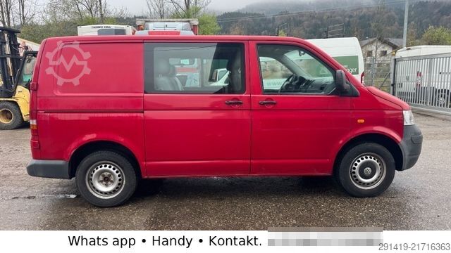 Dobozos furgon VOLKSWAGEN T5 2,5 Tdi 4x4 Allrad Doka kasten