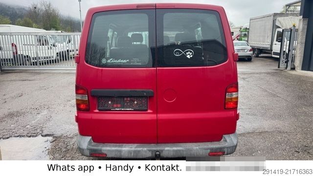 Dobozos furgon VOLKSWAGEN T5 2,5 Tdi 4x4 Allrad Doka kasten