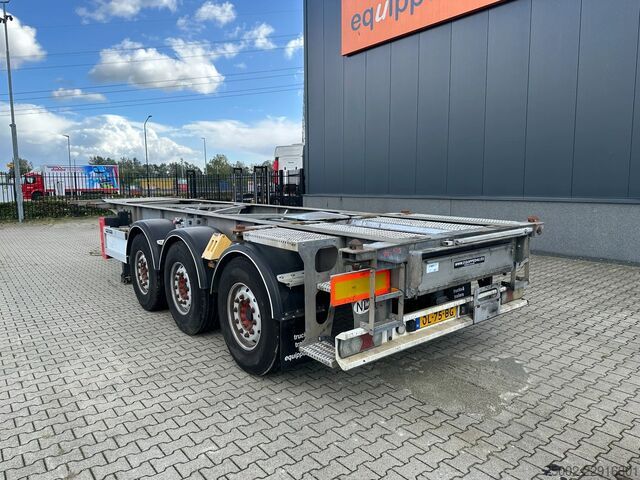 Μεταφορά εμπορευματοκιβωτίων Van Hool 3B2015 20FT/30FT ADR chassis / galvanized / dis...