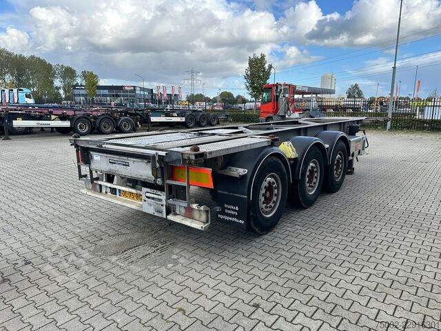 Μεταφορά εμπορευματοκιβωτίων Van Hool 3B2015 20FT/30FT ADR chassis / galvanized / dis...