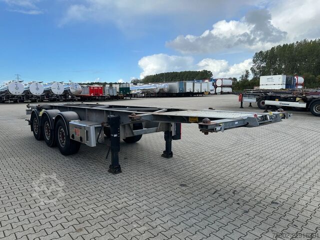 Μεταφορά εμπορευματοκιβωτίων Van Hool 3B2015 20FT/30FT ADR chassis / galvanized / dis...