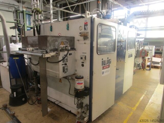 Mașină de termoformare ILLIG RDM K 50 & GREINER STAPELUNG