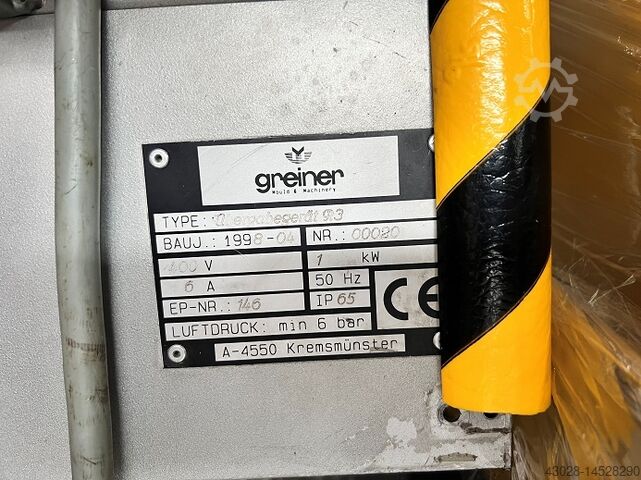 Mașină de termoformare ILLIG RDM K 50 & GREINER STAPELUNG