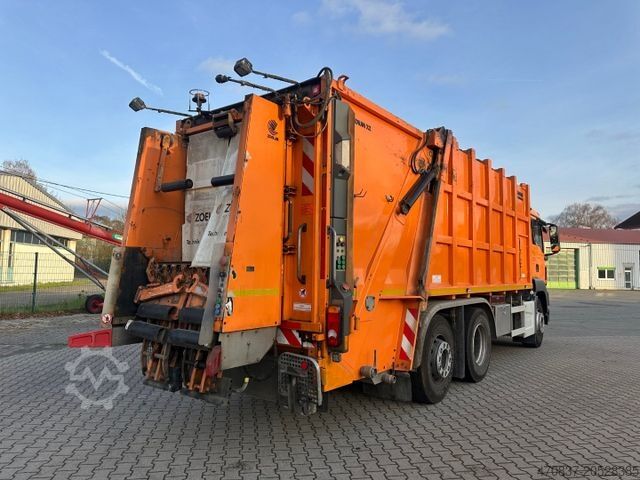 Garbage truck MAN TGS 26.360 / Zöller Medium X2