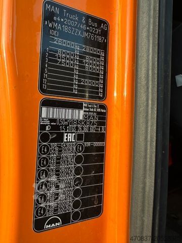 Garbage truck MAN TGS 26.360 / Zöller Medium X2