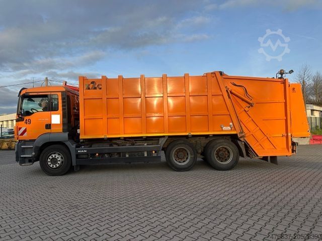 Garbage truck MAN TGS 33.360 BB 6x4 / Haller X2c / Schüttung