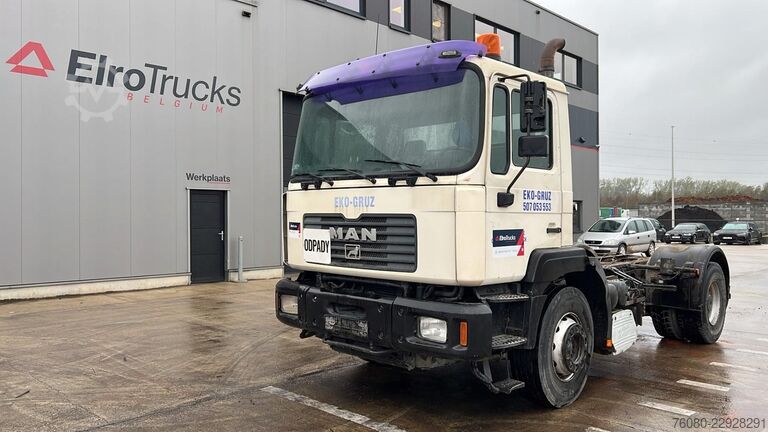 Chassis com cabina MAN 18.310 (6 CYLINDER / MANUAL PUMP / BIG AXLE / M...