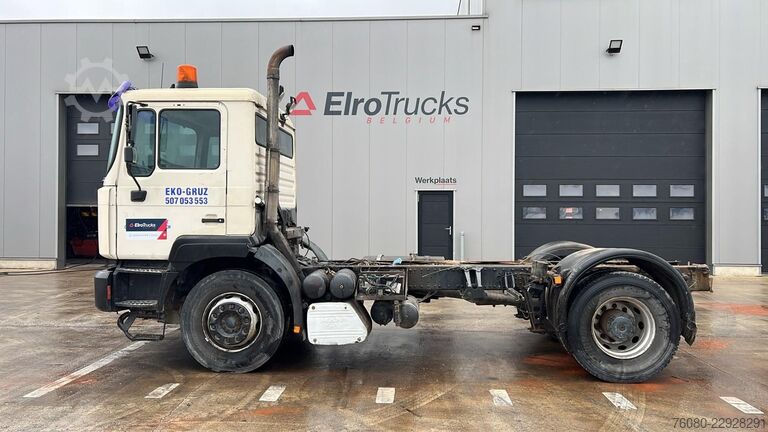 Chassis com cabina MAN 18.310 (6 CYLINDER / MANUAL PUMP / BIG AXLE / M...