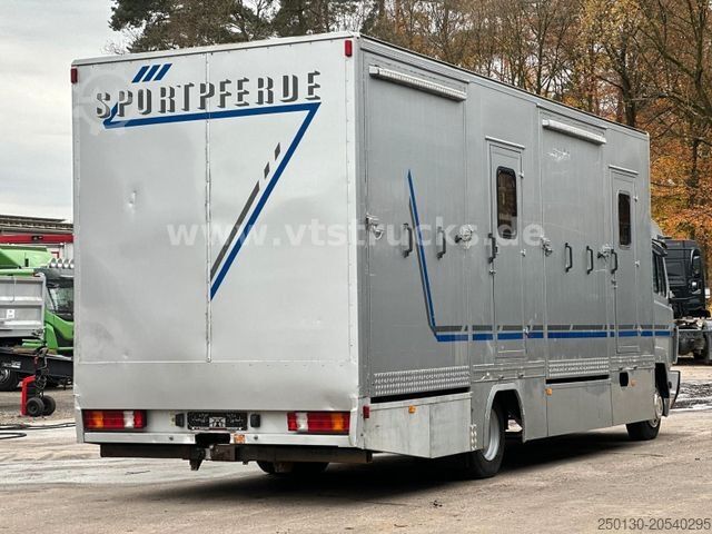 Sığır taşıma kamyonu MERCEDES-BENZ 817 4x2 4Pferdetransporter