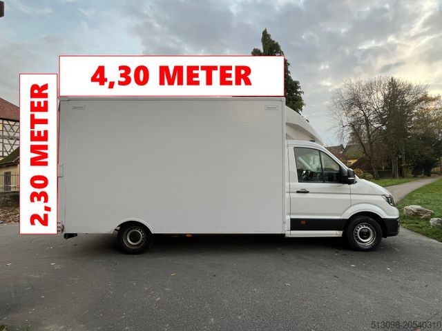 Box van VOLKSWAGEN CRAFTER 2.0TDI XXXL KOFFER RAMPE KAMERA 177 PS