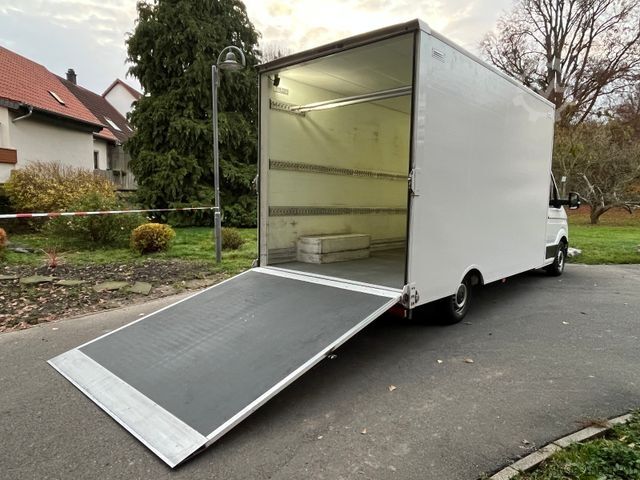 Box van VOLKSWAGEN CRAFTER 2.0TDI XXXL KOFFER RAMPE KAMERA 177 PS