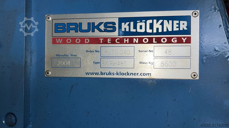 Holzzerkleinerer Bruks SIWERTELL BK-RH485