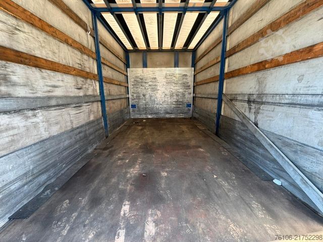 Camion plateau avec bâche DAF LF 12.230 Pritsche Plane +Ladebordwand