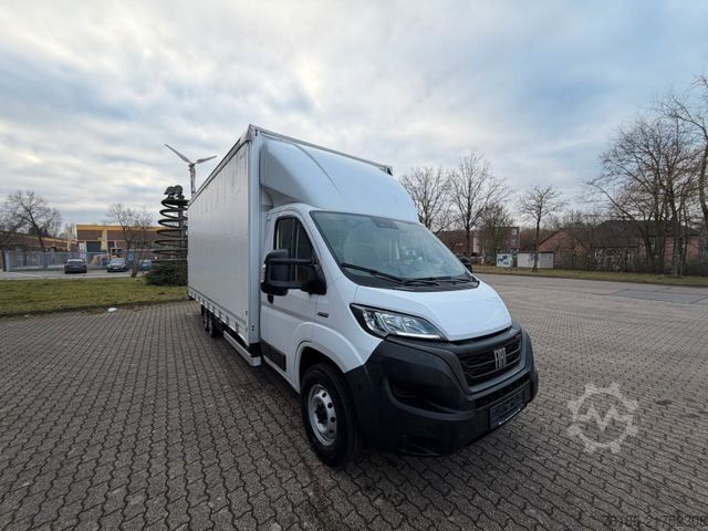 Transportador con plataforma y toldo FIAT Ducato Plane Tandemachse 3 Achsen