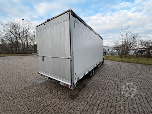 Transportador con plataforma y toldo FIAT Ducato Plane Tandemachse 3 Achsen