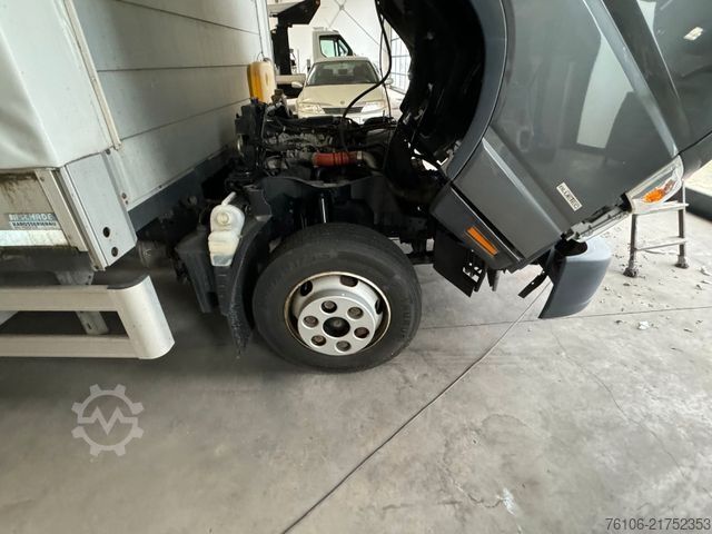 Camion plateau avec bâche FUSO Canter 9C18 Pritsche Plane mit Ladebordwand *Ahk