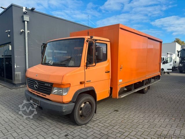 Kutu kamyonu MERCEDES-BENZ 816 D VARIO Koffer *Ahk*