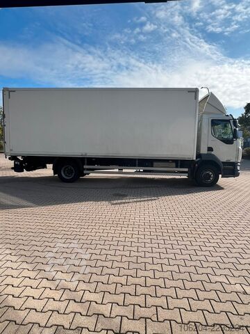 Camião de caixa fechada DAF LF 290 16t Koffer Junge Aufbau & Ladeboardwand