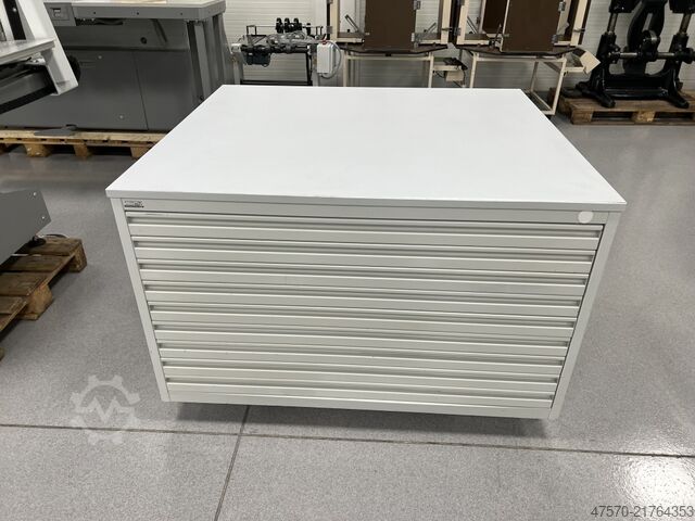 Gereedschapskast Drawer shelving, workshop drawer unit, tool cabinet Mega Stahl