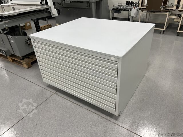 Gereedschapskast Drawer shelving, workshop drawer unit, tool cabinet Mega Stahl