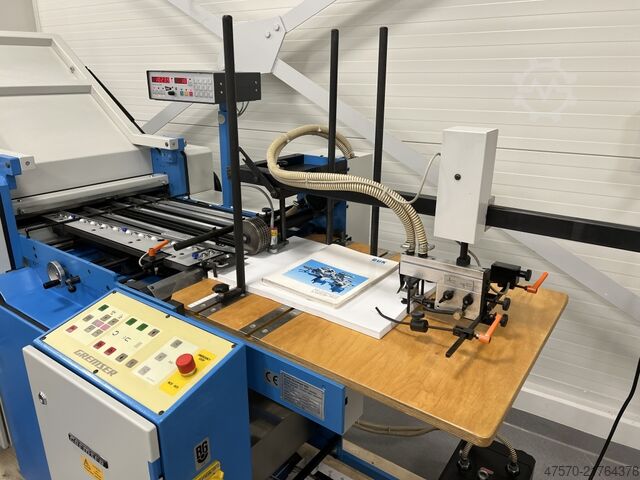 Máquina de dobrar GUK FA 49/4 Folding Machine + GUK FA 49/4 Cross Folding Module