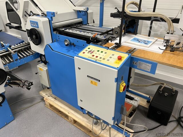 Máquina de dobrar GUK FA 49/4 Folding Machine + GUK FA 49/4 Cross Folding Module