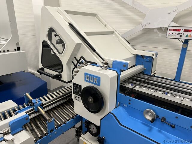 Máquina de dobrar GUK FA 49/4 Folding Machine + GUK FA 49/4 Cross Folding Module