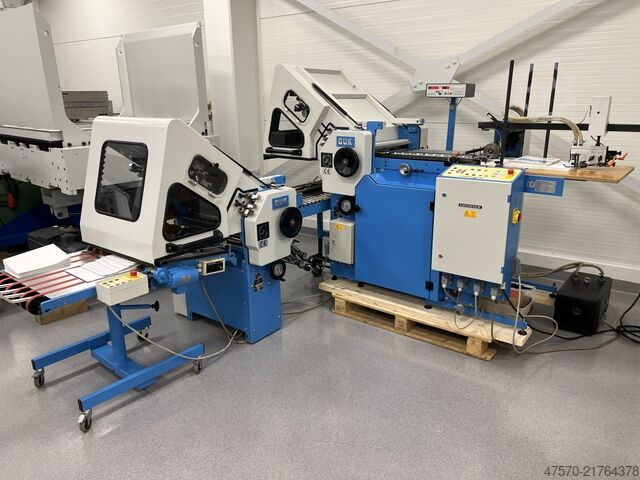 Máquina de dobrar GUK FA 49/4 Folding Machine + GUK FA 49/4 Cross Folding Module