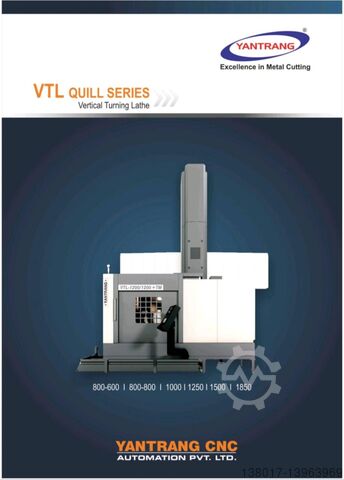 YANTRANG CNC AUTOMATION PVT LTD  VTL1250 TM