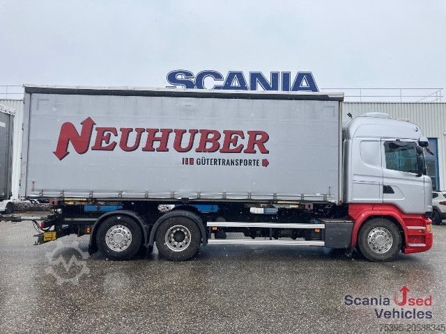Wissellaadbak vrachtwagen Scania R 410 LB6x2*4HNB BDF Komplettzug !!