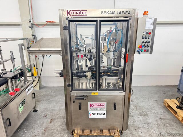 Sektcapsule-ontvouwmachine Sekam 1AF/EA Kematec Sekam 1AF/EA