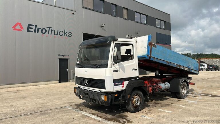 Ανατρεπόμενο φορτηγό Mercedes-Benz SK 809 (POMPE MANUELLE / MANUAL PUMP / HELPER /...