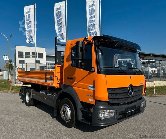 Driezijdige kipper MERCEDES-BENZ 1224 Meiller Kipper/2 x AHK/NL 5,7 to/Nur 11 tkm